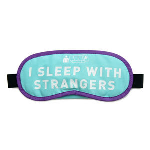 5/$25 Flight 001 sleepmask  i sleep with strangers